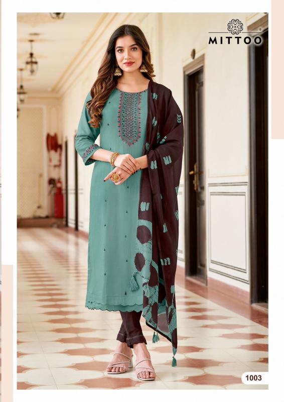 Mittoo Apsara Blue Kurti Online India Wholesale Catalog