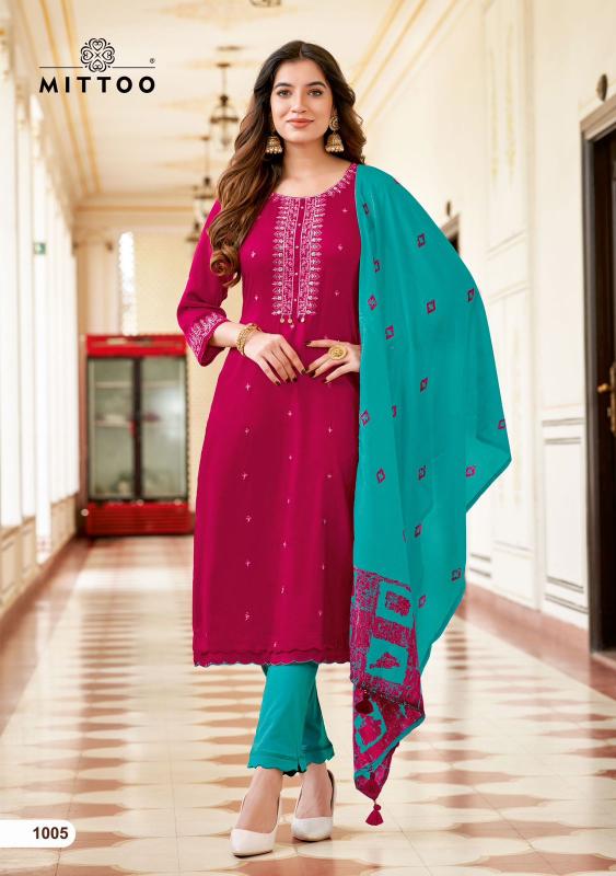 Mittoo Apsara Blue Kurti Online India Wholesale Catalog
