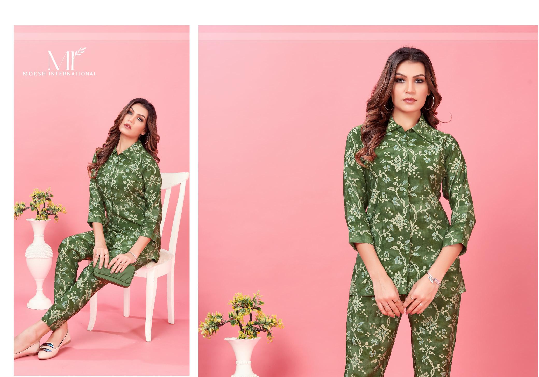 Moksh International Co-ord Queen Co-ord set Wholesale catalog