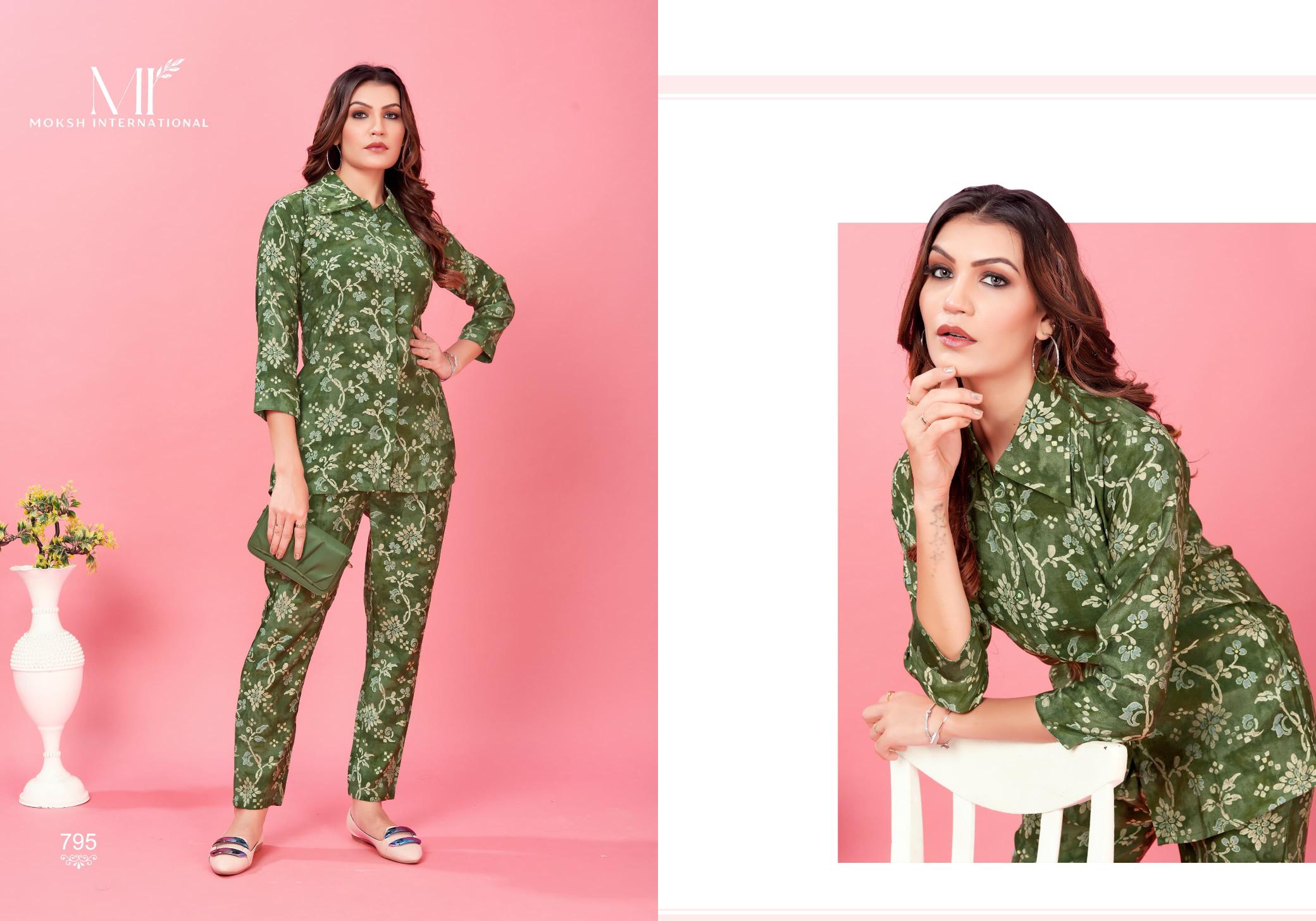 Moksh International Co-ord Queen Co-ord set Wholesale catalog