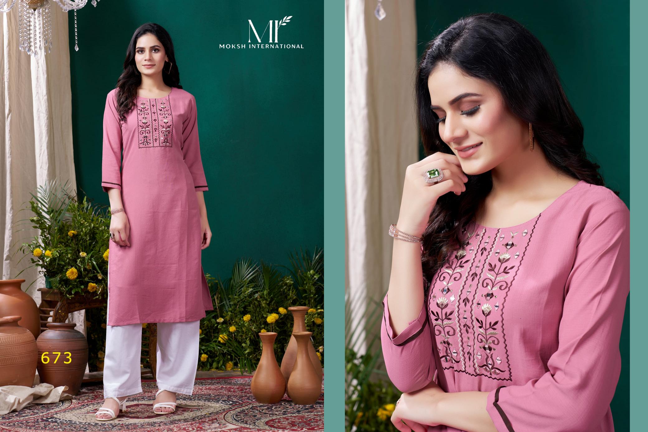 Moksh International Giva Vol 2 pocket kurti women online india Wholesale Catalog
