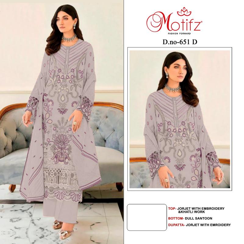 Motifaz 651 Pakistani Suit Wholesale Catalog