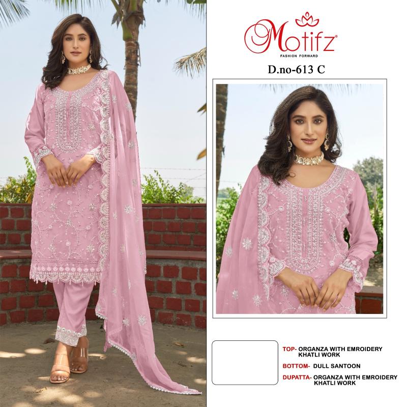 MOTIFZ 613 Salwar Kameez Wholesale Catalog