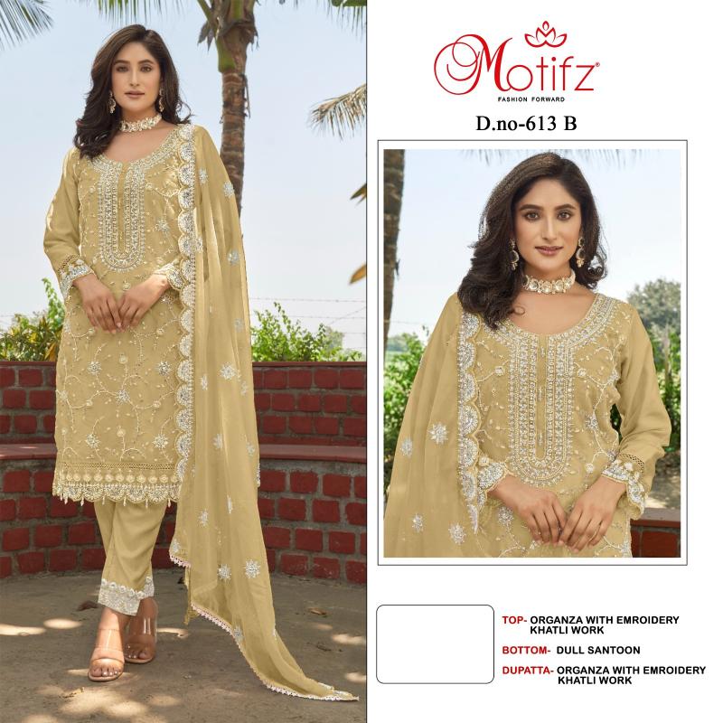 MOTIFZ 613 Salwar Kameez Wholesale Catalog