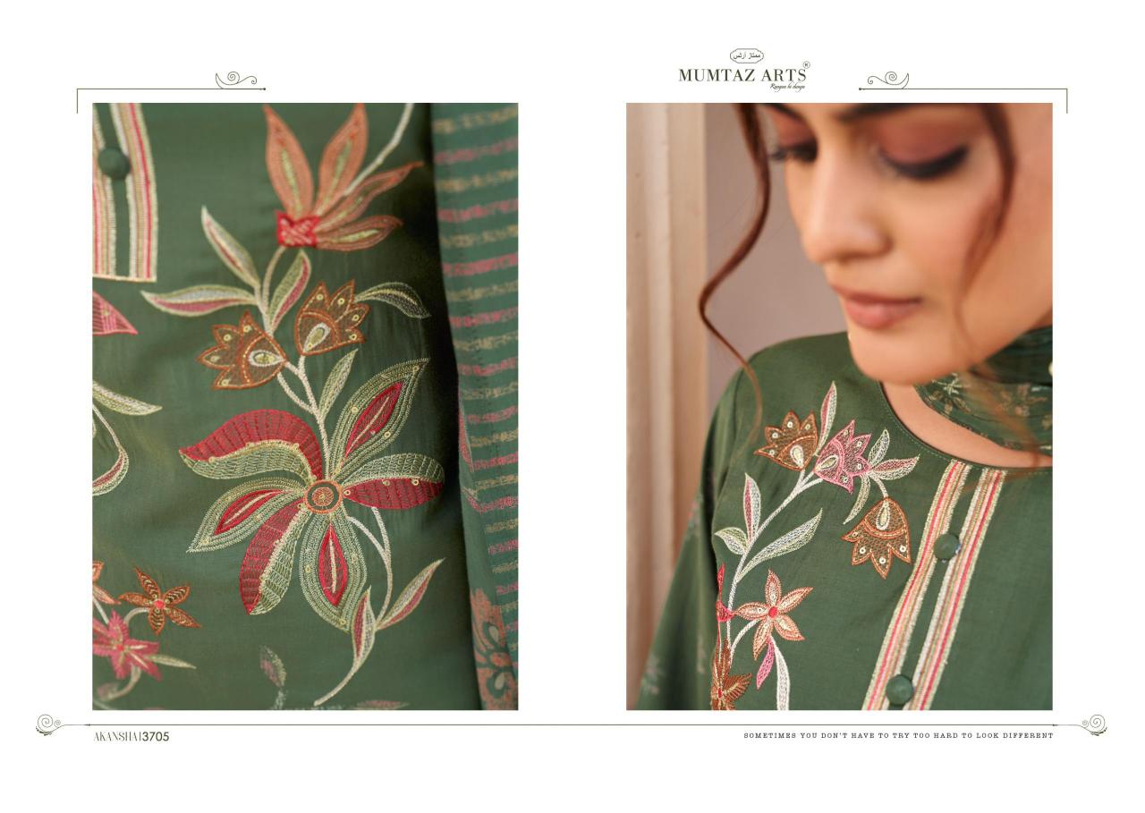 MUMTAZ ARTS AKANSHA Viscose Muslin Salwar Kameez Wholesale Catalog