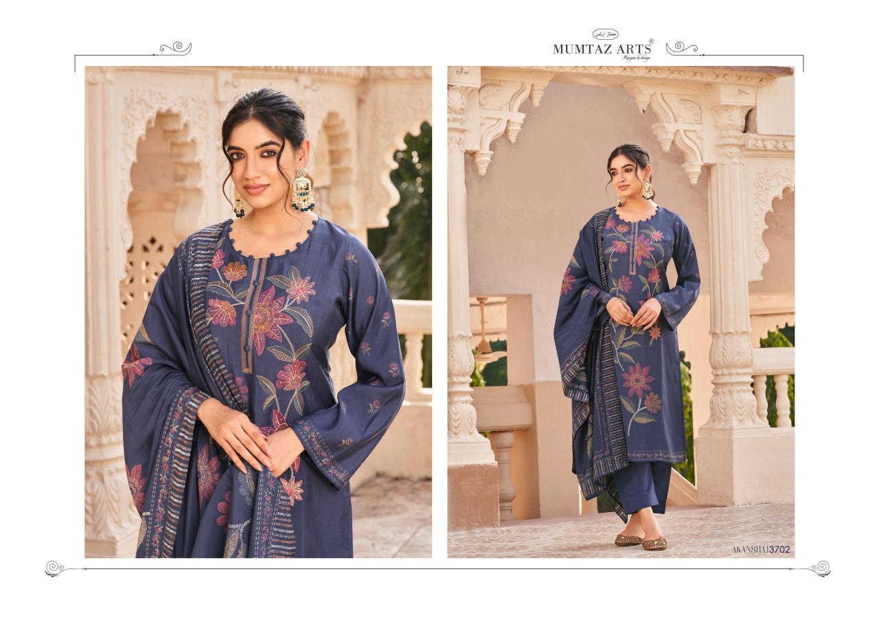 MUMTAZ ARTS AKANSHA Viscose Muslin Salwar Kameez Wholesale Catalog