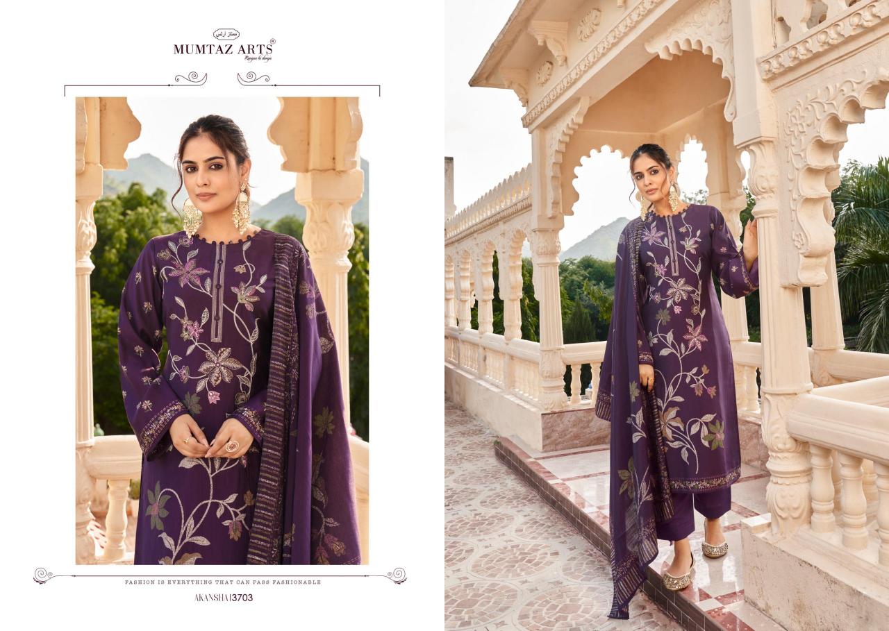 MUMTAZ ARTS AKANSHA Viscose Muslin Salwar Kameez Wholesale Catalog