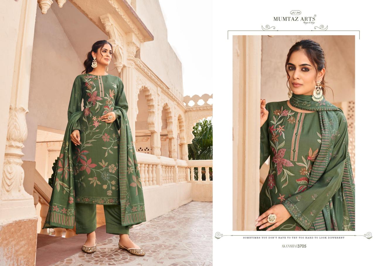 MUMTAZ ARTS AKANSHA Viscose Muslin Salwar Kameez Wholesale Catalog