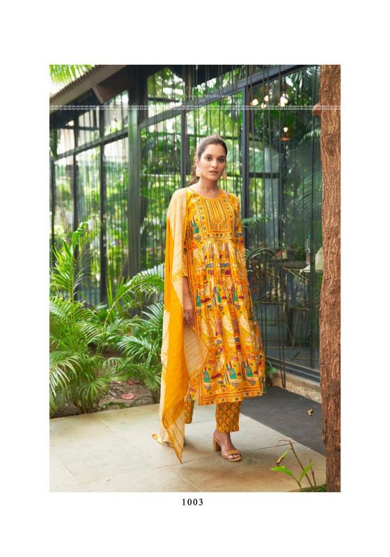 Mystic 9 Mona Vol 1 Blue Silk Kurti For Women Online India Wholesale Catalog