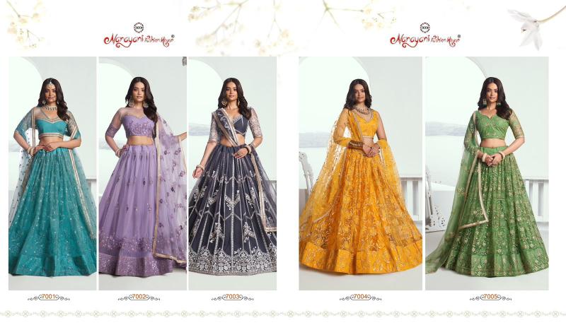 Narayani Fashion House Chandrakala Vol -1 New Lehenga Wholesale Catalog