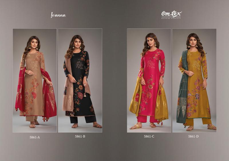 OMTEX IVANNA Digital Printed Salwar Kameez Wholesale Catalog