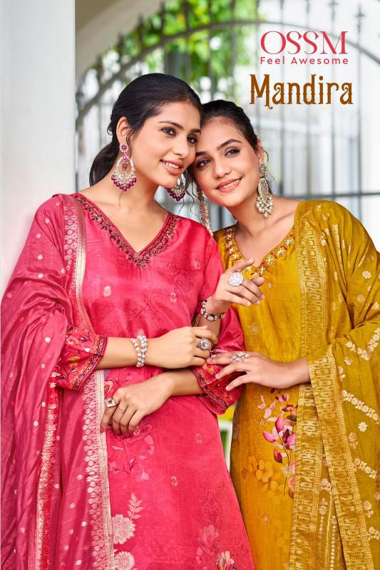 Ossm Mandira Buy Green Yellow Pink Colour Kurti Online India Wholesale Catalog