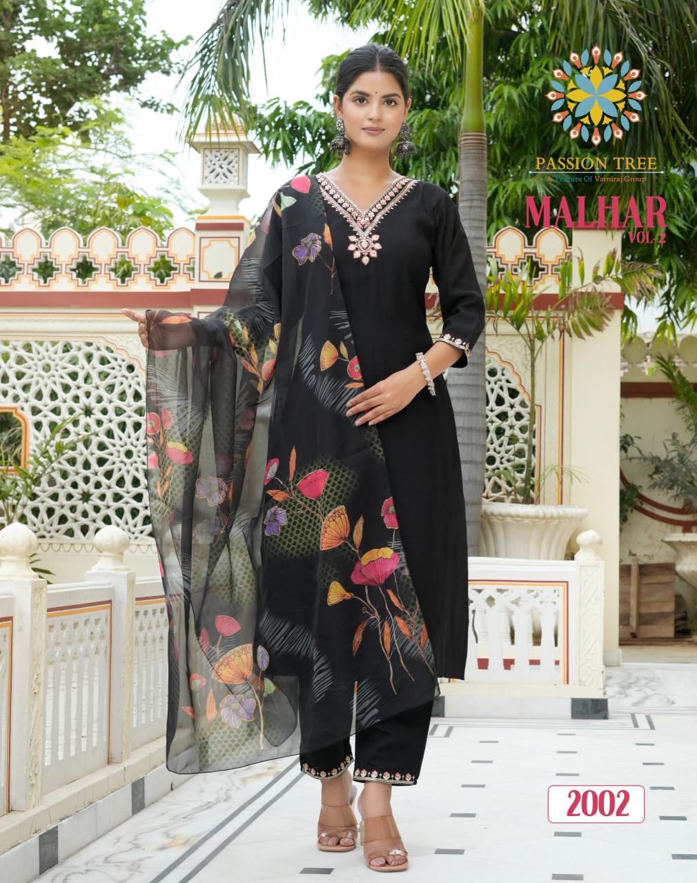 Passion Tree Malhar Vol 2 Embroidered Kurtis Online india Wholesale Catalog