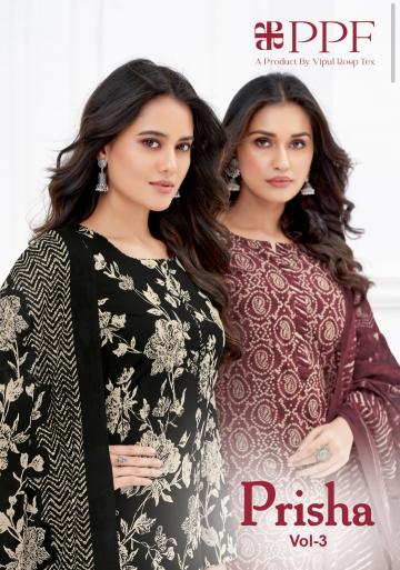 PPF Prisha Vol-3 – Dress Material - Wholesale Catalog