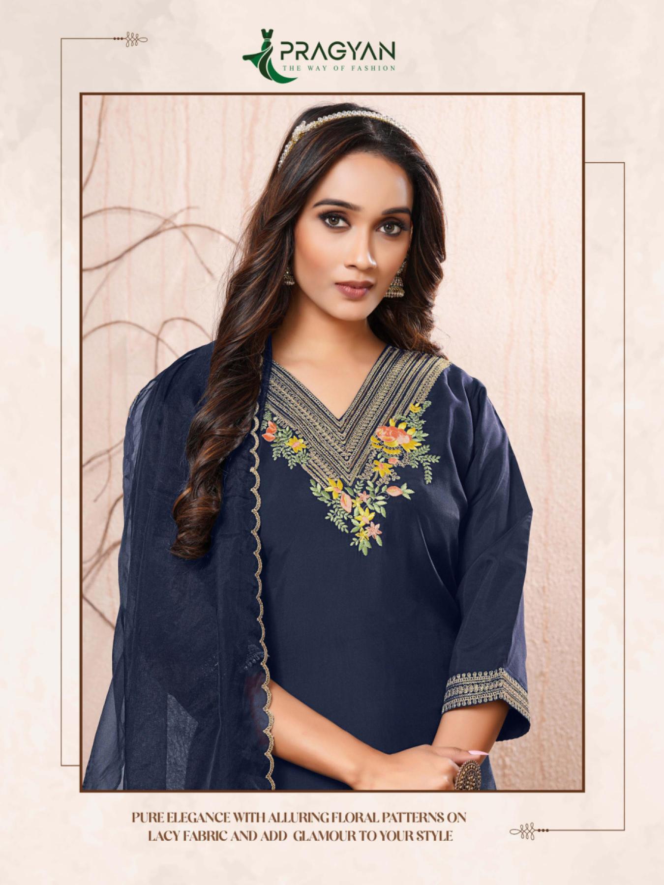 PRAGYAN POSHAK Vol 1 Ladies Kurti Sale India Wholesale Catalog