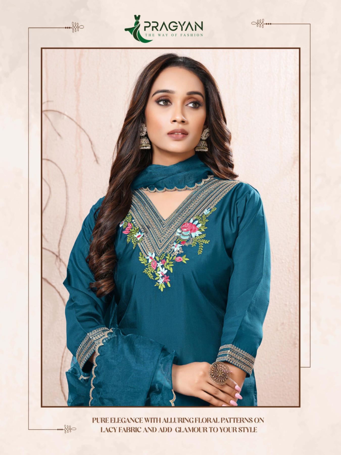 PRAGYAN POSHAK Vol 1 Ladies Kurti Sale India Wholesale Catalog