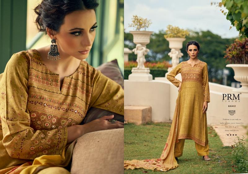 PRM Trendz Suraali Unstitched Salwar Kameez Suppliers in Surat Wholesale Catalog