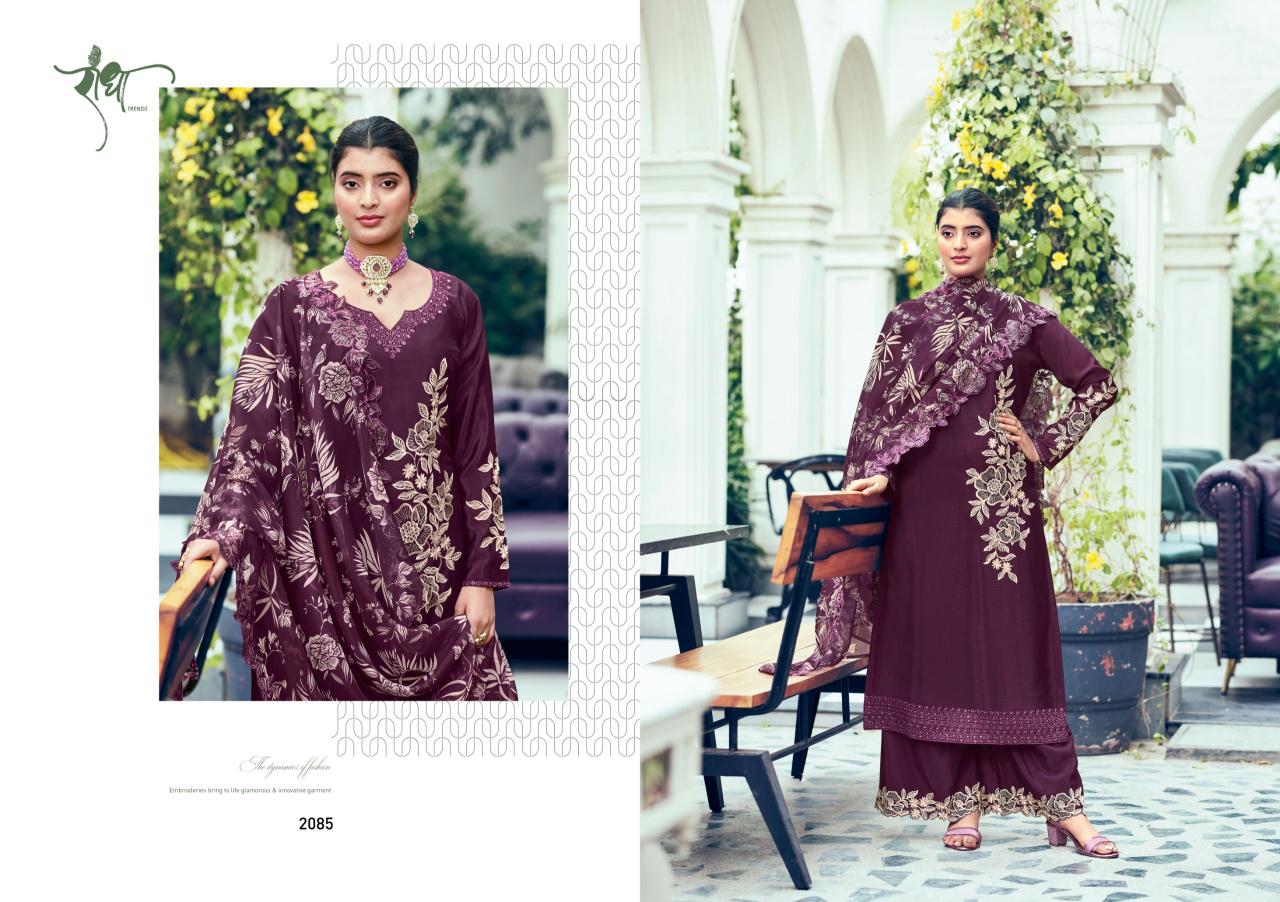 Radha saanjh salwar kameez wholesale Catalog