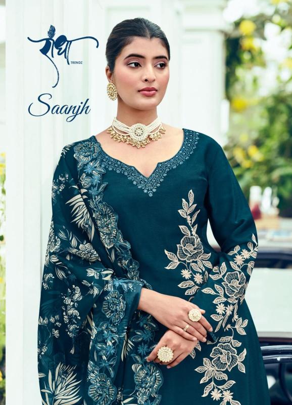 Radha saanjh salwar kameez wholesale Catalog