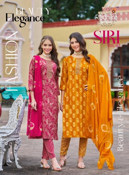 Radhika Life Style Siri Vol 2 Best Brands for Kurtis in India Wholesale Catalog