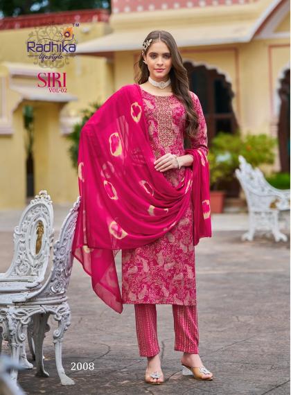Radhika Life Style Siri Vol 2 Best Brands for Kurtis in India Wholesale Catalog
