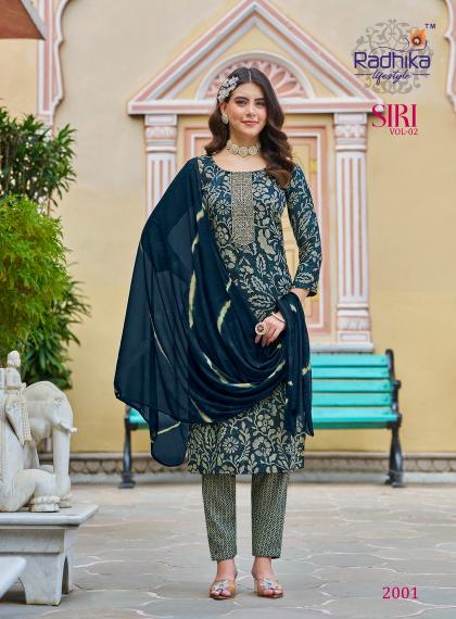 Radhika Life Style Siri Vol 2 Best Brands for Kurtis in India Wholesale Catalog