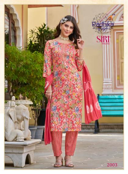 Radhika Life Style Siri Vol 2 Best Brands for Kurtis in India Wholesale Catalog