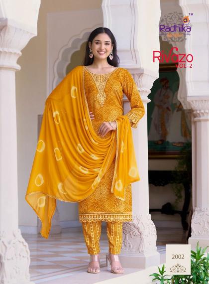 Radhika Rivazo Vol 2 hsn code of kurtis in india Wholesale Catalog