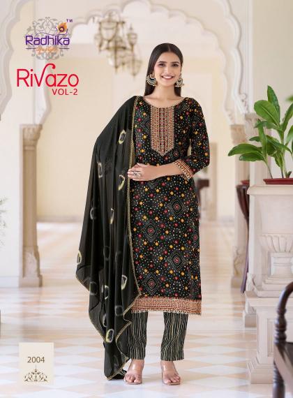Radhika Rivazo Vol 2 hsn code of kurtis in india Wholesale Catalog