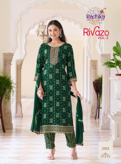 Radhika Rivazo Vol 2 hsn code of kurtis in india Wholesale Catalog