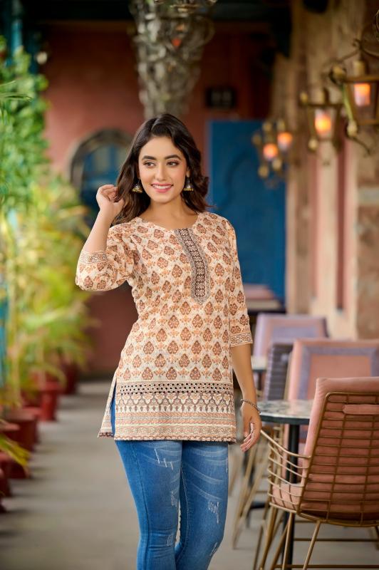 Rangmaya Sweety Fancy Short Top Kurti Wholesale Catalog