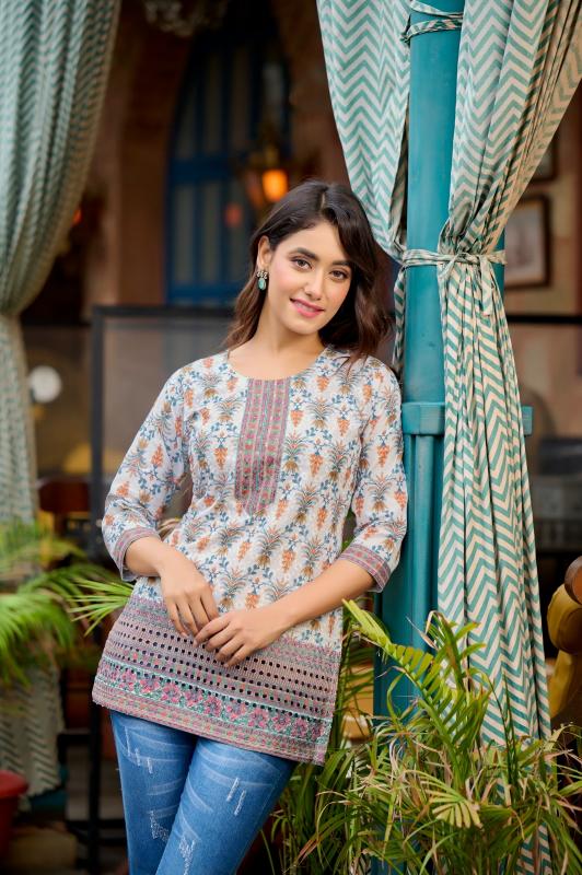Rangmaya Sweety Fancy Short Top Kurti Wholesale Catalog