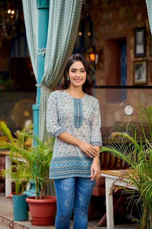 Rangmaya Sweety Fancy Short Top Kurti Wholesale Catalog