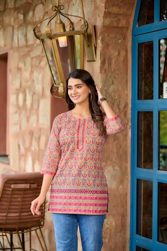 Rangmaya Sweety Fancy Short Top Kurti Wholesale Catalog
