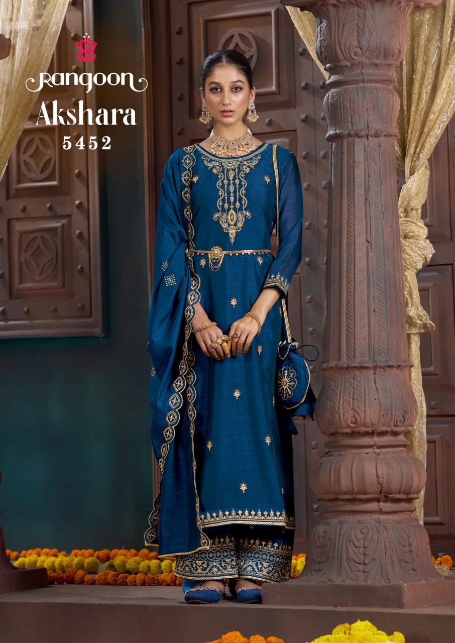 Rangoon Akshara Maroon Silk Kurtis Online India Wholesale Catalog