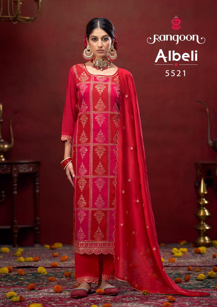 Rangoon Albeli Fancy Kurti Wholesale Catalog