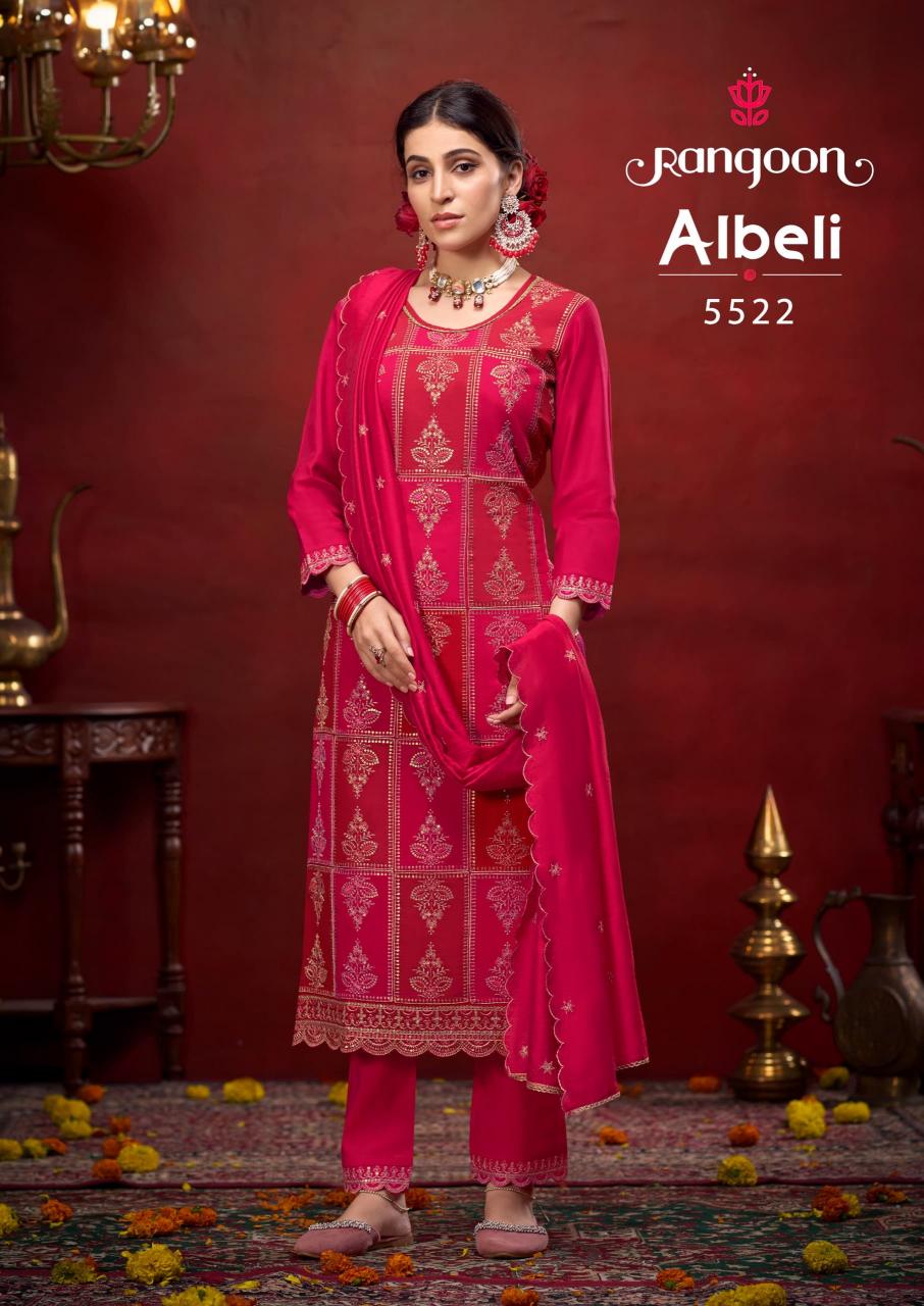Rangoon Albeli Fancy Kurti Wholesale Catalog
