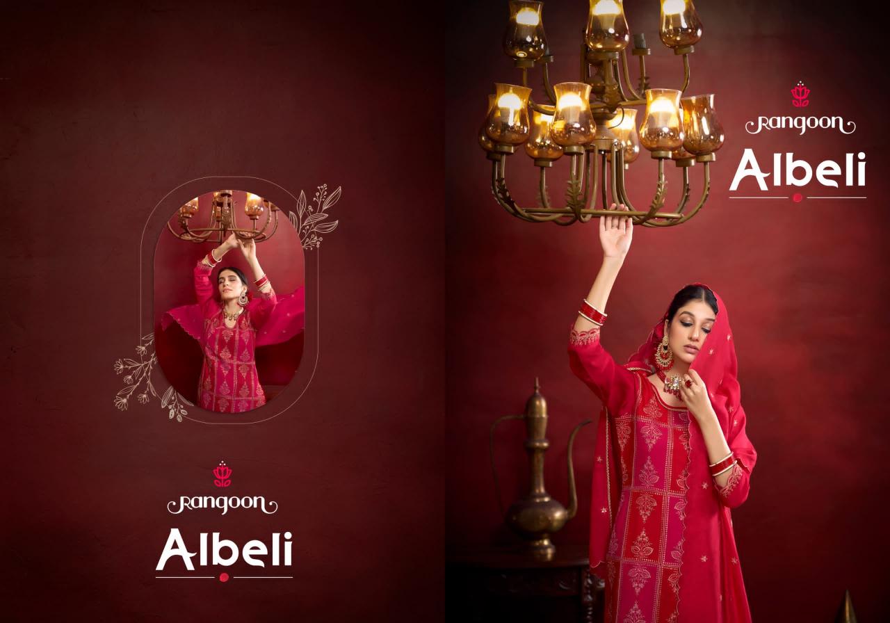 Rangoon Albeli Fancy Kurti Wholesale Catalog