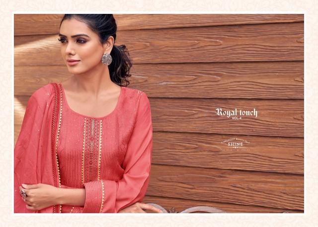 Rangoon Royal Touch Vol 4 lucknowi Kurti Online India Wholesale Catalog