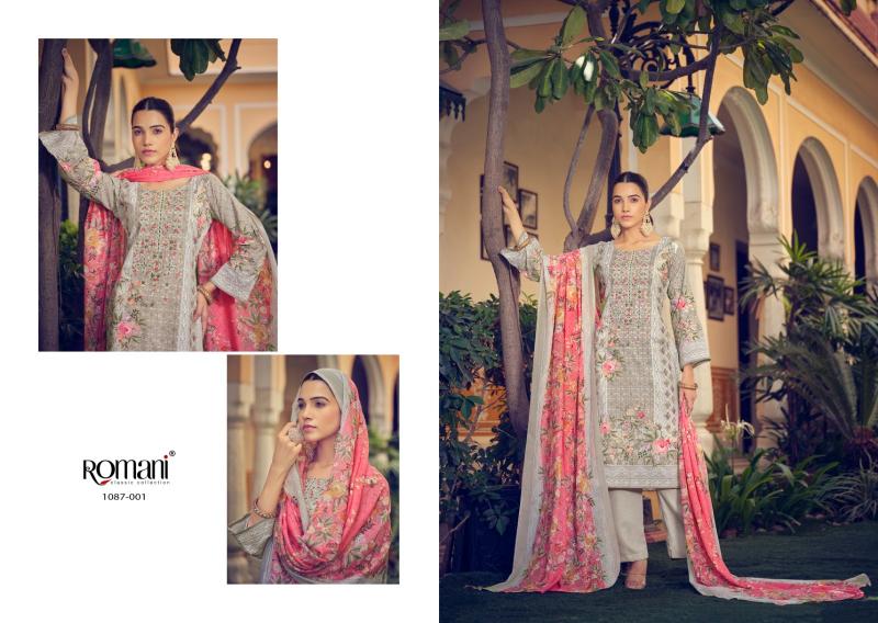 Romani Aarzu Vol 4 Soft Cotton Dress Material Wholesale Catalog