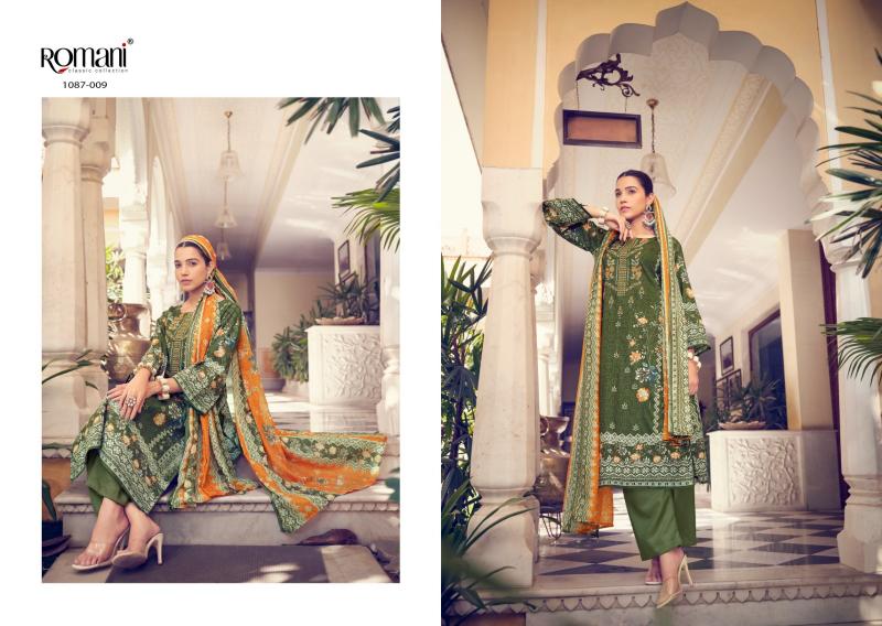 Romani Aarzu Vol 4 Soft Cotton Dress Material Wholesale Catalog