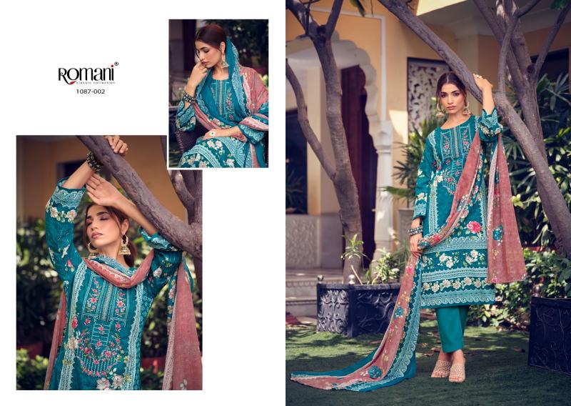 Romani Aarzu Vol 4 Soft Cotton Dress Material Wholesale Catalog