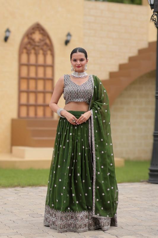 Sabella Gulnaz Designer Georgette Lehenga Choli Wholesale Catalog