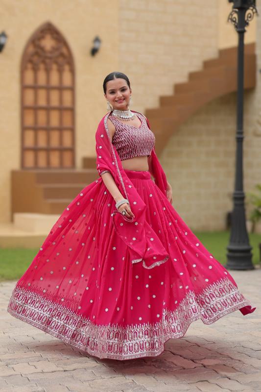 Sabella Gulnaz Designer Georgette Lehenga Choli Wholesale Catalog