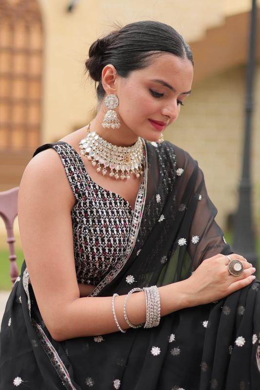 Sabella Gulnaz Designer Georgette Lehenga Choli Wholesale Catalog