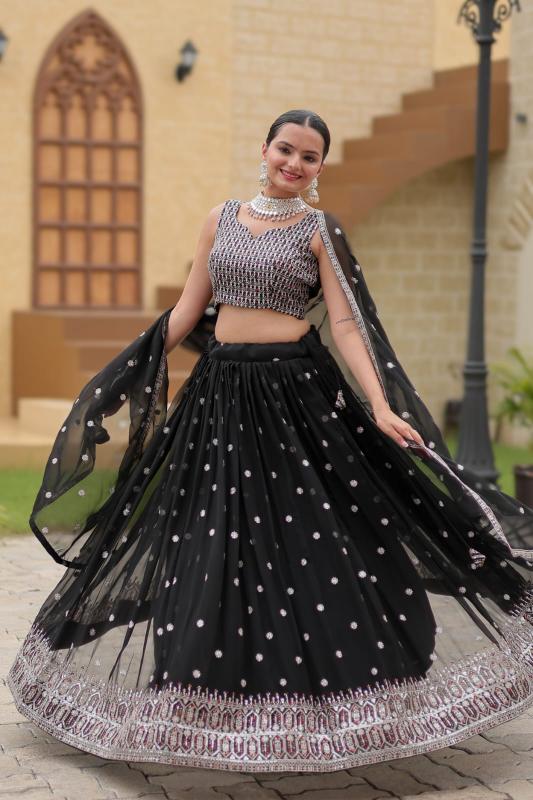Sabella Gulnaz Designer Georgette Lehenga Choli Wholesale Catalog