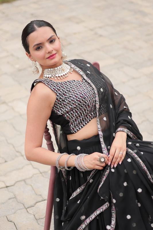 Sabella Gulnaz Designer Georgette Lehenga Choli Wholesale Catalog