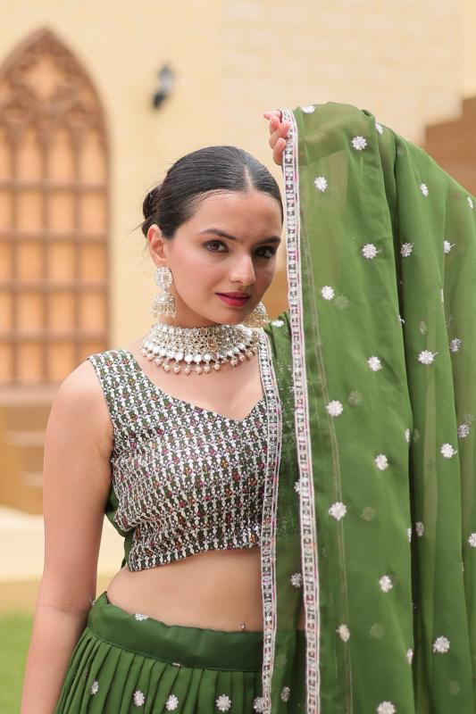 Sabella Gulnaz Designer Georgette Lehenga Choli Wholesale Catalog