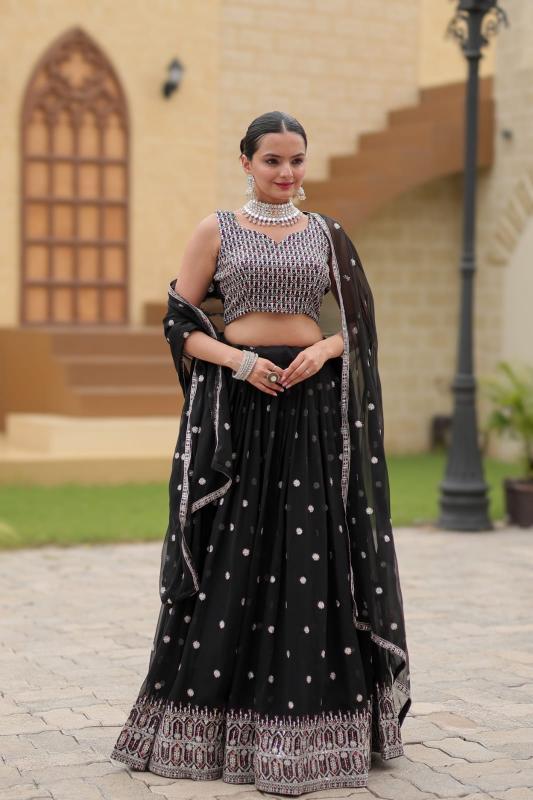 Sabella Gulnaz Designer Georgette Lehenga Choli Wholesale Catalog