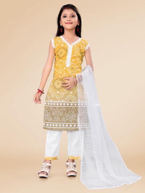 Sabella Jaypuri Kids Kurti Wholesale Catalog